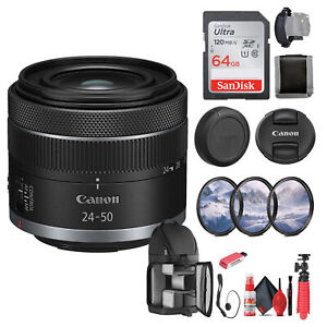 Canon RF 24-50mm f/4.5-6.3 IS STM Lens (Canon RF) Optical Image Stabilizaion  -