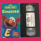 Sesame Street - Elmocize VHS Tape (1996) Elmo's Exercise Camp. Free Shipping!