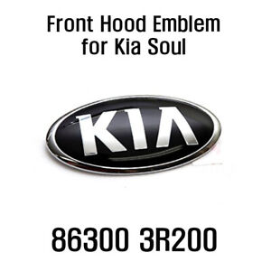New OEM 86300 3R200 Front Hood 'Kia' Logo Emblem for Kia Soul 2012 - 2013 (For: Kia Soul)