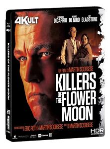 Killers of the Flower Moon (2023) 4K UHD Blu-Ray NEW (4K disc is REGION FREE)