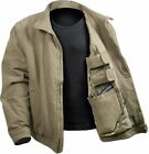 Khaki Concealed Carry CCW Gun Holster Solid Padded Discreet Jacket
