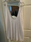 Women’s Coverup Dress Pool Outfit Clothing White Size XL NO BRAND