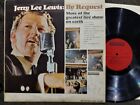 Jerry Lee Lewis BY REQUEST GREATEST LIVE SHOW ON EARTH Vinyl LP MONO AUTO Signed