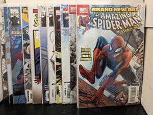 AMAZING SPIDER-MAN #546-564 Brand New Day 2008 Complete Run Of 19 VF/NM