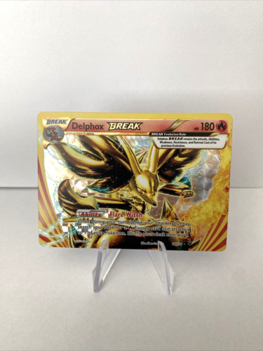 Pokémon TCG Delphox BREAK XY Fates Collide 14/124 Holo Ultra Rare Card