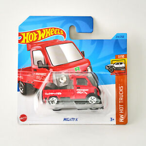 Hot Wheels Mighty K Red HW Hot Trucks 2023 M Case Short Card