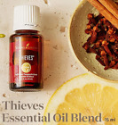 Young Living Thieves Essential Oil Blend, 15mL 4 bottles