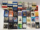 Large Vintage Lot of 65 8-Track Tapes 50s - 80s Untested Rock Pop Country