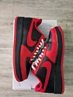 Size 10 - Nike Air Force 1 Low Black Red