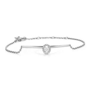 Messika 0.25Cttw Glam'Azone Diamond Chain Bracelet 18K White Gold
