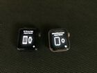 apple watch lot of 2 a gold 40mm & black series 3 i am not familiar with them