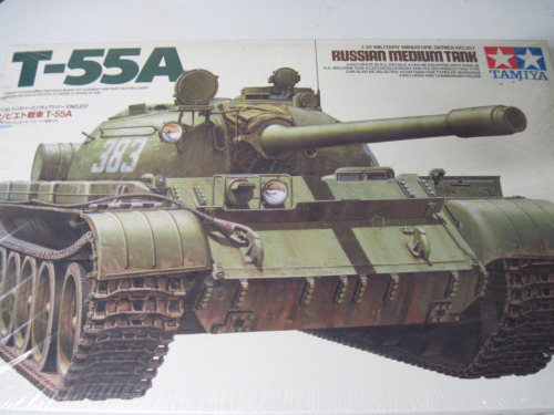 Tamiya     1/35   Russian  T-55A    Tank  Model  Kit    NEW!!!