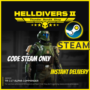 HELLDIVERS 2 TR-117 Alpha Commander Outfit / PC Steam - INSTANT DELIVERY
