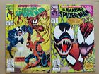 Amazing Spider-Man 362 FN 363 VF+ Nice Lot x2 Marvel 2nd 3rd Carnage Venom