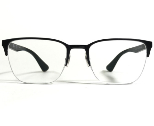 Ray-Ban Eyeglasses Frames RB6428 2995 Black Square Half Rim 54-19-145