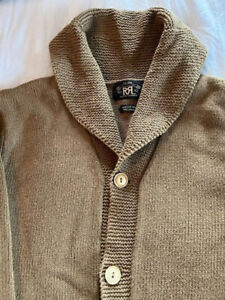 Authentic RRL Cotton/Linen Sweater/NO INTERNATIONAL SHIPPING