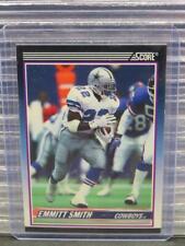 1990 Score Rookie & Traded Emmitt Smith Rookie Card RC #101T Dallas Cowboys