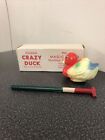 Rocking Crazy Duck w/ Magic Wand Foam Bath Toy Allied MFG Co. #788MC Vintage