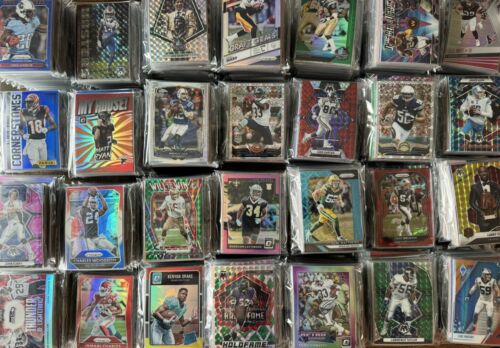 NFL (10x) Team Card Lots/ EVERY CARD IS A REFRACTOR, FOIL or PRIZM PARALLEL!