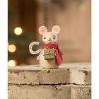Bethany Lowe - Christmas - Little Mouse with Gift - ML2102