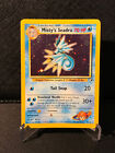 Pokemon Card - Misty's Seadra 9 Prerelease Gym Heroes WoTC Black Star Promo Holo