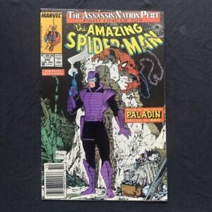 Amazing Spider-Man #320  Newsstand!!!! Paladin Silver Sable   Marvel 1989