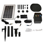 66 GPH Solar Pump and Panel Kit with Battery and Light by Sunnydaze