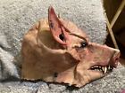 Scary Halloween Pig Head Mask Ritual Saw Wrong Turn Costume Slaughter Mask