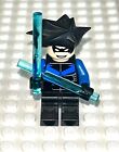Lego Nightwing Minifig Classic Arkham Asylum Batman  DC 7785 RARE NEW!