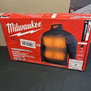 Milwaukee 204BL-21M M12 Heated ToughShell™ Jacket Kit (Navy Blue) - M + Battery