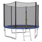 8/10/12/14/15/16' Outdoor Trampoline Bounce Combo W/Safety Closure Net Ladder