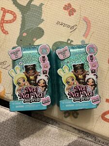 Na! Na! Na! Surprise Minis Series 2 Cozy Crew Dolls Lot of 2 Blind Boxes
