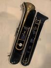 Vintage C.G.Conn Trombone w/ Hard Gray Case and Mouthpiece