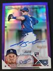 New Listing2023 Topps Chrome - Michael Busch (RC) - Purple Refractor Auto /250 - Dodgers