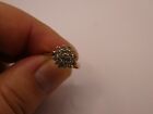 Attractive 9ct Yellow Gold Real Genuine Diamond Ring - Size K 1/2 - 2.5g