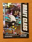 2021 Contenders Draft Class Gold Cracked Ice #35 Carlos Basham JR #'d 19/23