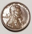 1931-S Lincoln Wheat Cent....Full Wheat Lines, obverse damage