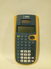 Texas Instruments TI-30XS Multiview Scientific Calculator Yellow Cover & Booklet