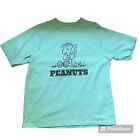 Uniqlo Retro Peanuts Linus Blanket Mint Green Short-Sleeve Graphic T-Shirt