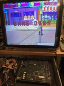 Simpsons Konami Arcade 4-Player JAMMA PCB, Working, Free Shipping
