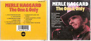 Merle Haggard - The One & Only (CD, 2000, ITC Masters) #0722DK