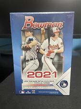 2021 Topps Bowman MLB Baseball Blaster Box Exclusive Green Parallels New Sealed