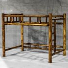 Northern Torched Cedar Log Loft Bed - Queen - Solid Wood/Free Shipping