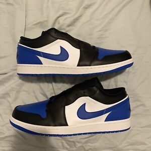 Size 15 - Jordan 1 Low Alternate Royal Toe - Brand New With Box