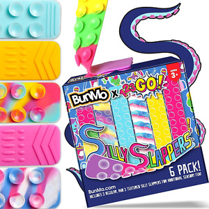BUNMO 6Pk Sensory Suction Toys | Autism Sensory Toys | Engaging Creative & Imagi