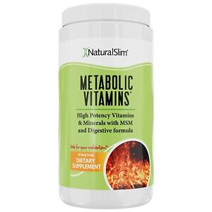 NaturalSlim Metabolic Vitamins, Formulated by Award Winning Metabolism and We...
