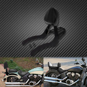 Passenger Backrest Sissy Bar Rack Mounting Spools Fit For Indian Scout 2015-2020