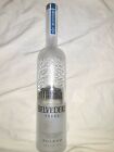 750 ml Frosted Belvedere Vodka Bottle,empty,clean.