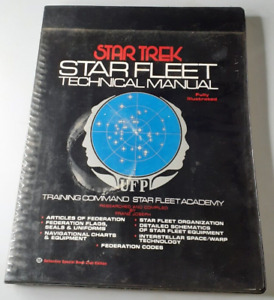 Star Trek STAR FLEET TECHNICAL MANUAL Franz Joseph Ballentine 1st Ed. 1975