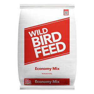 ECONOMY MIX WILD BIRD FEED, VALUE BLEND OF BIRD SEED, 20 LB. BAG AND NEW